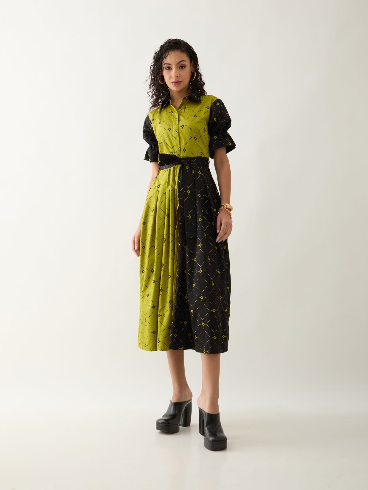 MAGNUM DRESS - LEAF - image 6