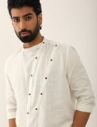 AADI  KURTA - WHITE view 1
