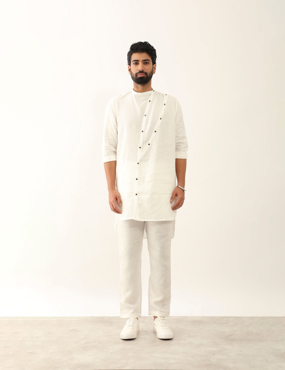 AADI  KURTA - WHITE - image 2