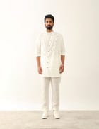 AADI  KURTA - WHITE view 2