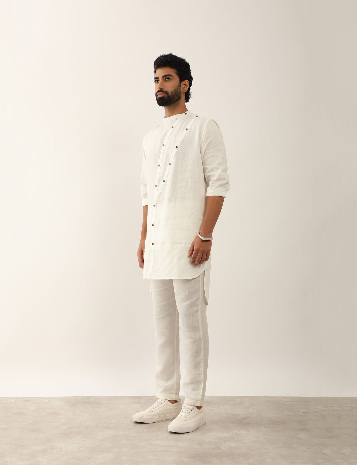 AADI  KURTA - WHITE - image 3