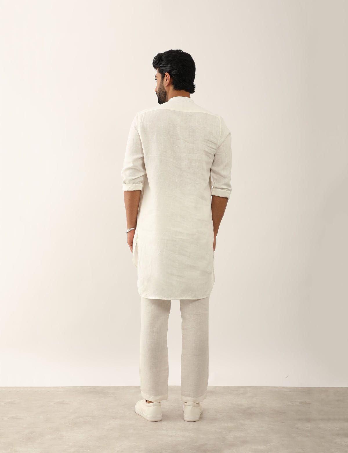 AADI  KURTA - WHITE - image 4