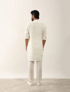 AADI  KURTA - WHITE view 4
