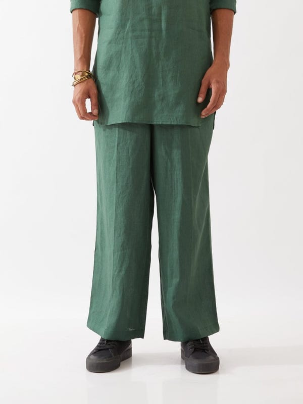 SON OF A NOBLE - SNOB — FINN TROUSER - GREEN