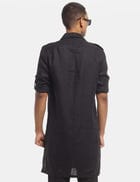 Kabul - Kurta - Black view 5