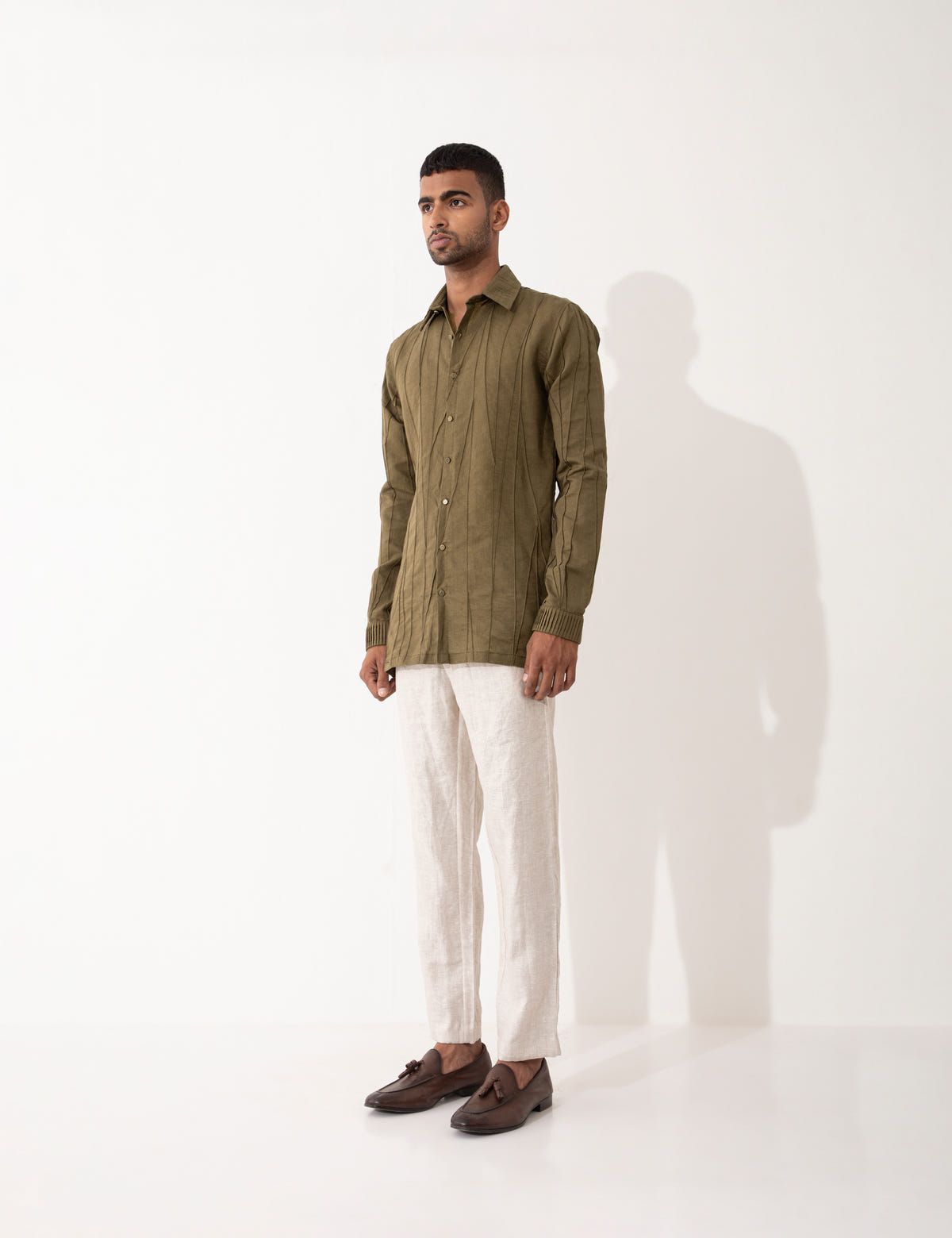 KENSHI SHIRT - BROWN - image 2