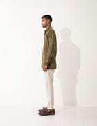 KENSHI SHIRT - BROWN view 4
