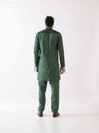 STAFAN KURTA SET - GREEN view 5