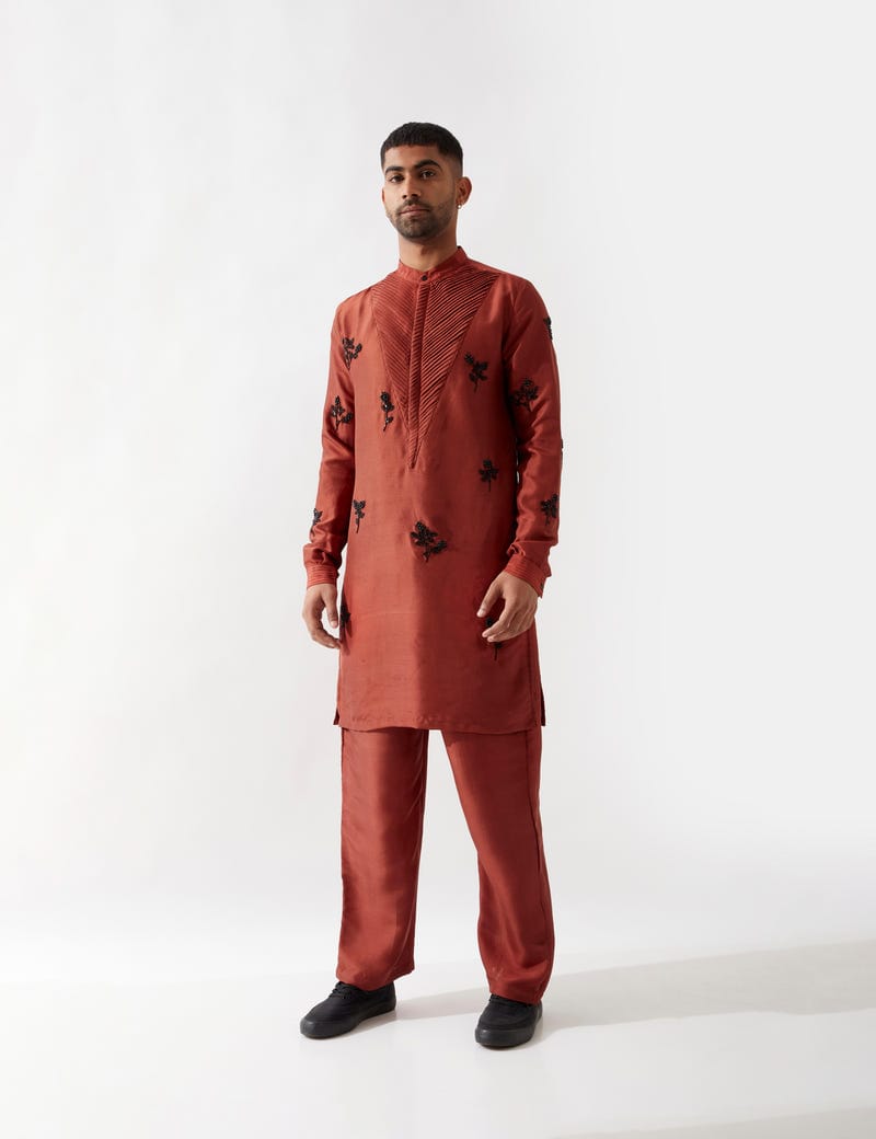 NASH KURTA SET - MAROON