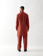 NASH KURTA SET - MAROON view 5