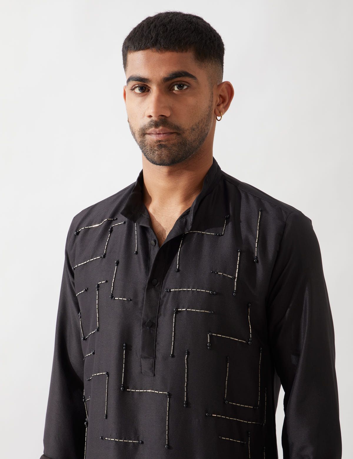 NOAH KURTA SET - BLACK - image 2