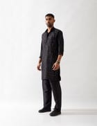 NOAH KURTA SET - BLACK view 3