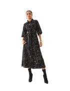 SUKIRO DRESS - BLACK view 1