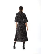 SUKIRO DRESS - BLACK view 3