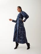 BLAIR DRESS - NAVY view 4