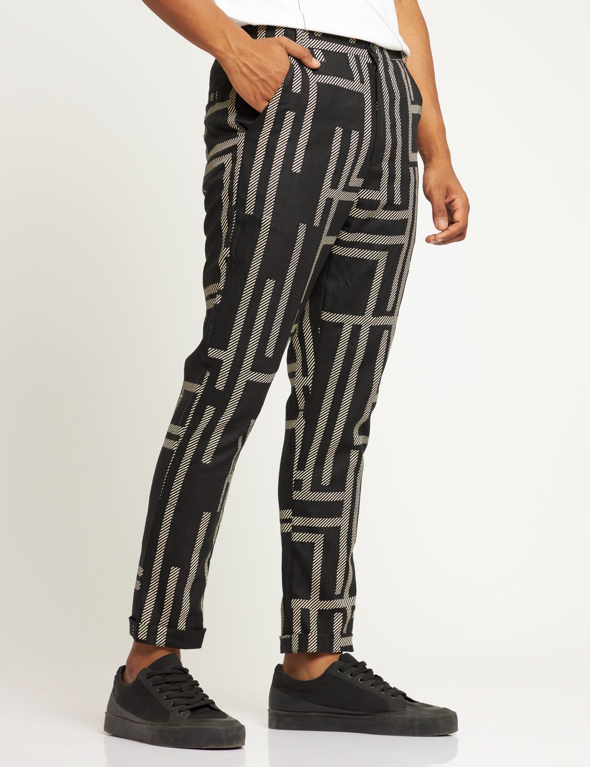 TOCO - TROUSER - MAZE - BLACK - image 2