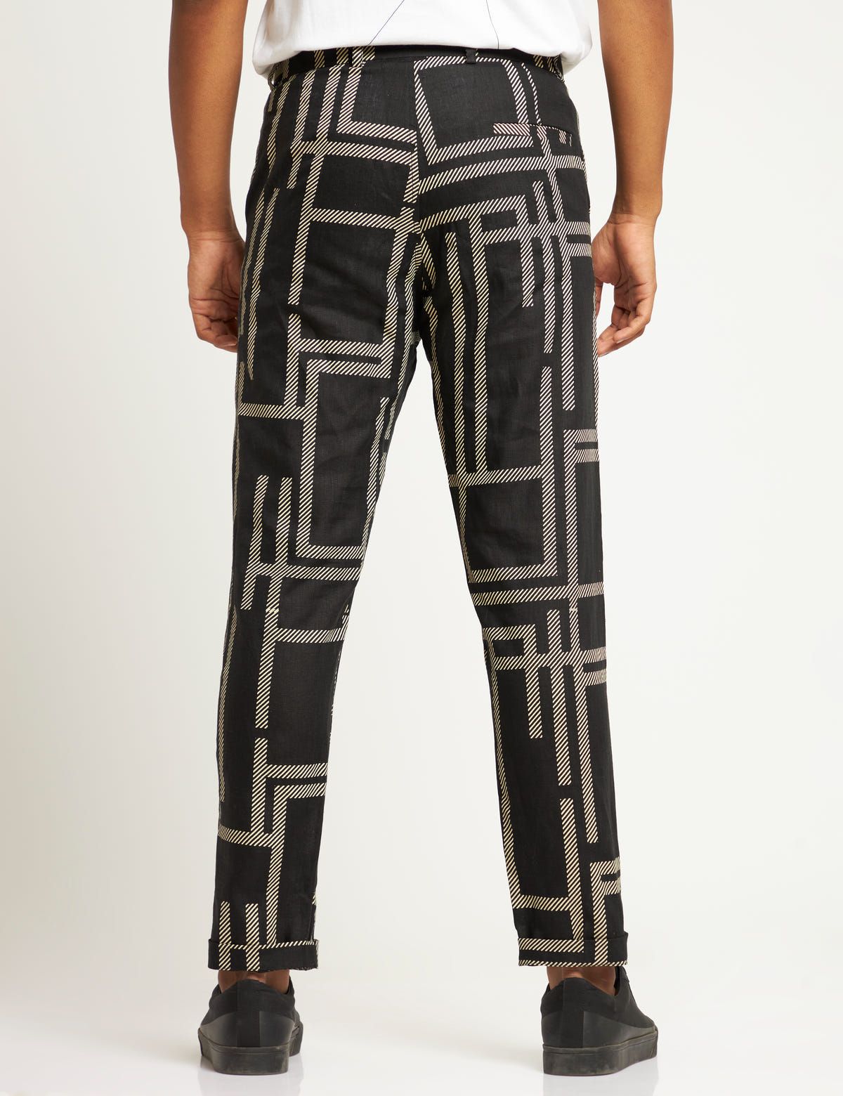 TOCO - TROUSER - MAZE - BLACK - image 3