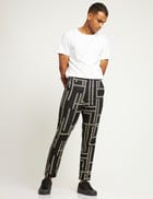 TOCO - TROUSER - MAZE - BLACK view 4