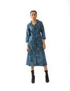 RAYNE DRESS - BLUE view 2
