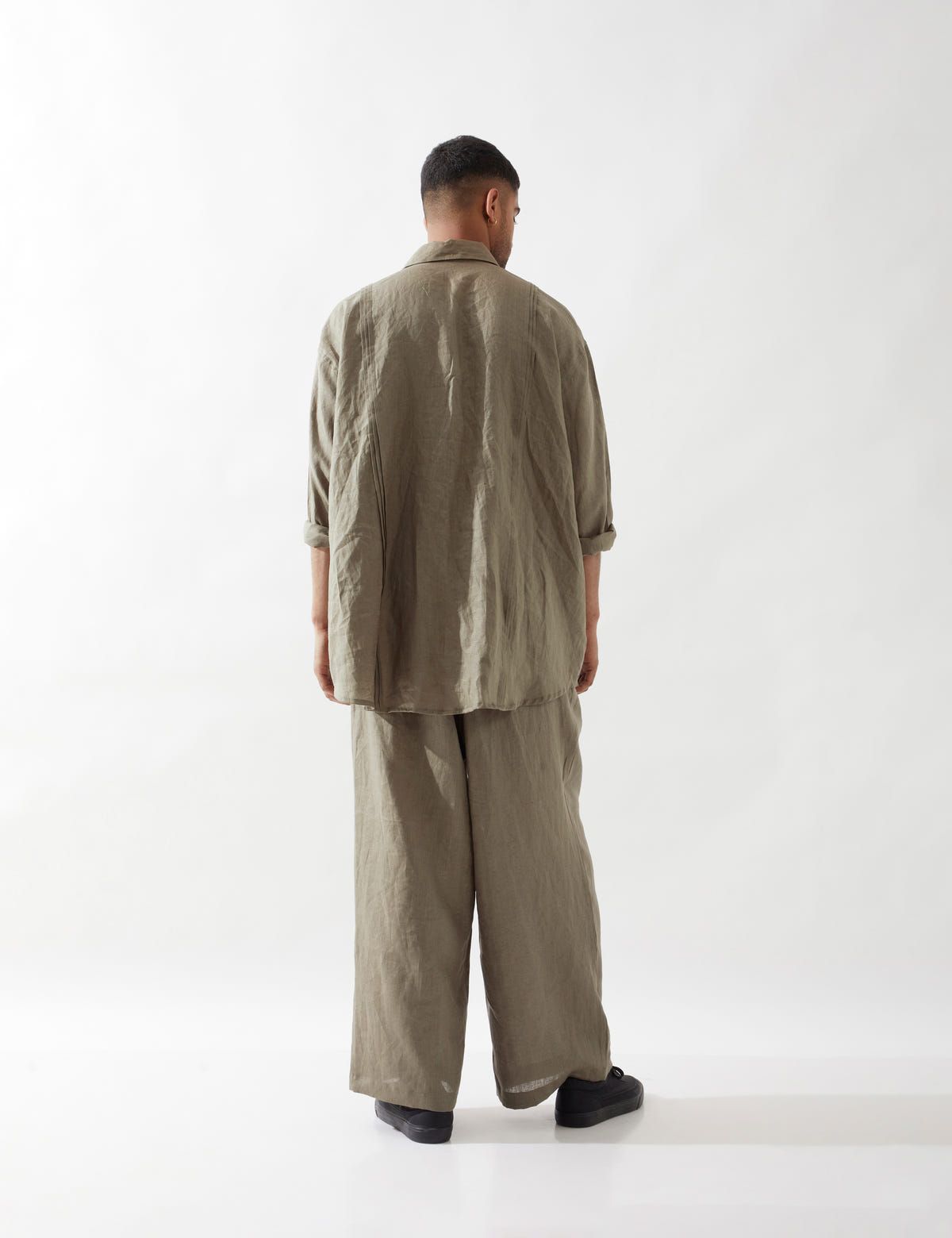 BLAISE FARM SHIRT- OLIVE - image 6