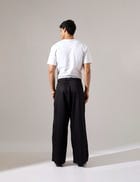 Jep Pleated Baggy Pant - Black view 4
