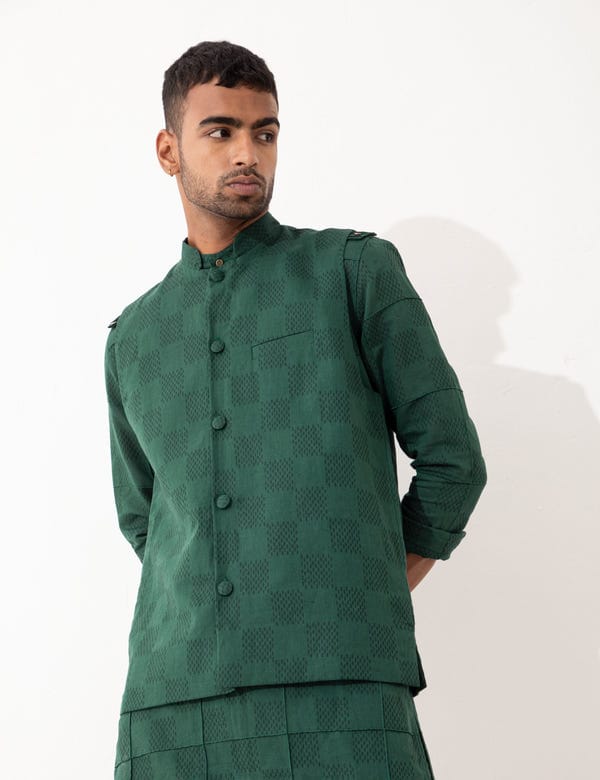 SON OF A NOBLE - SNOB — MESH BANDI - GREEN