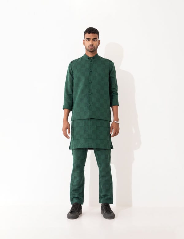 SON OF A NOBLE - SNOB — MESH BANDI - GREEN