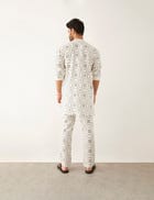 TISBA BALANCE TWIN KURTA - WHITE view 3