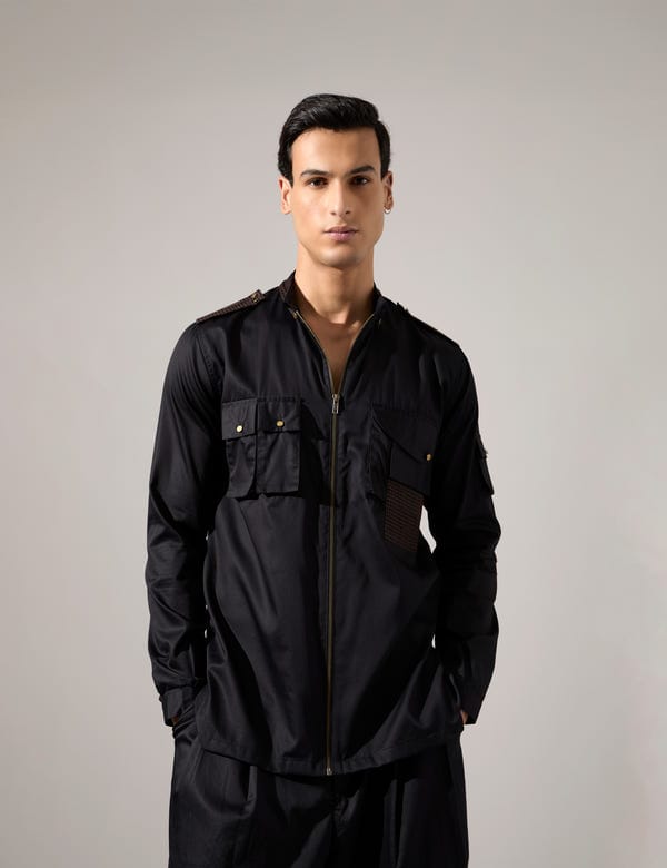 SON OF A NOBLE - SNOB — Simon Shirt - Black