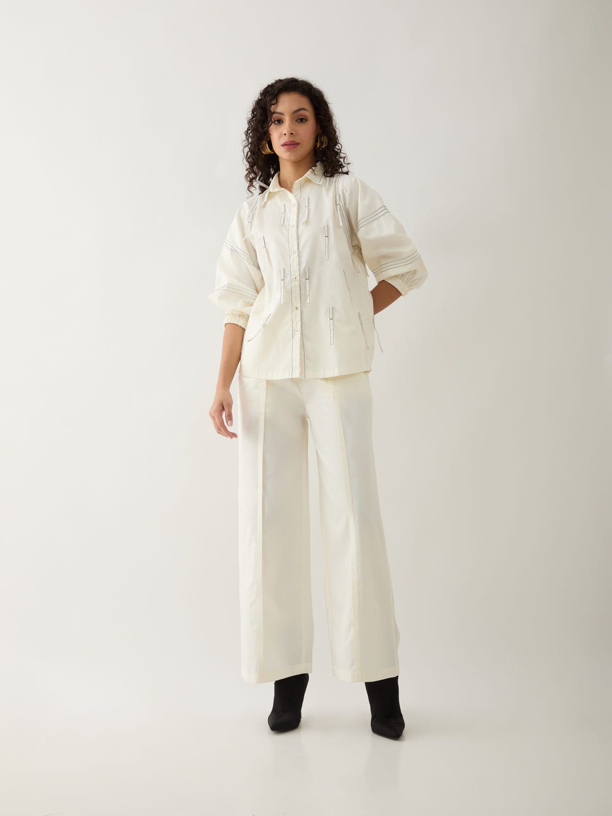 DRIP SHIRT - OFF WHITE - image 1