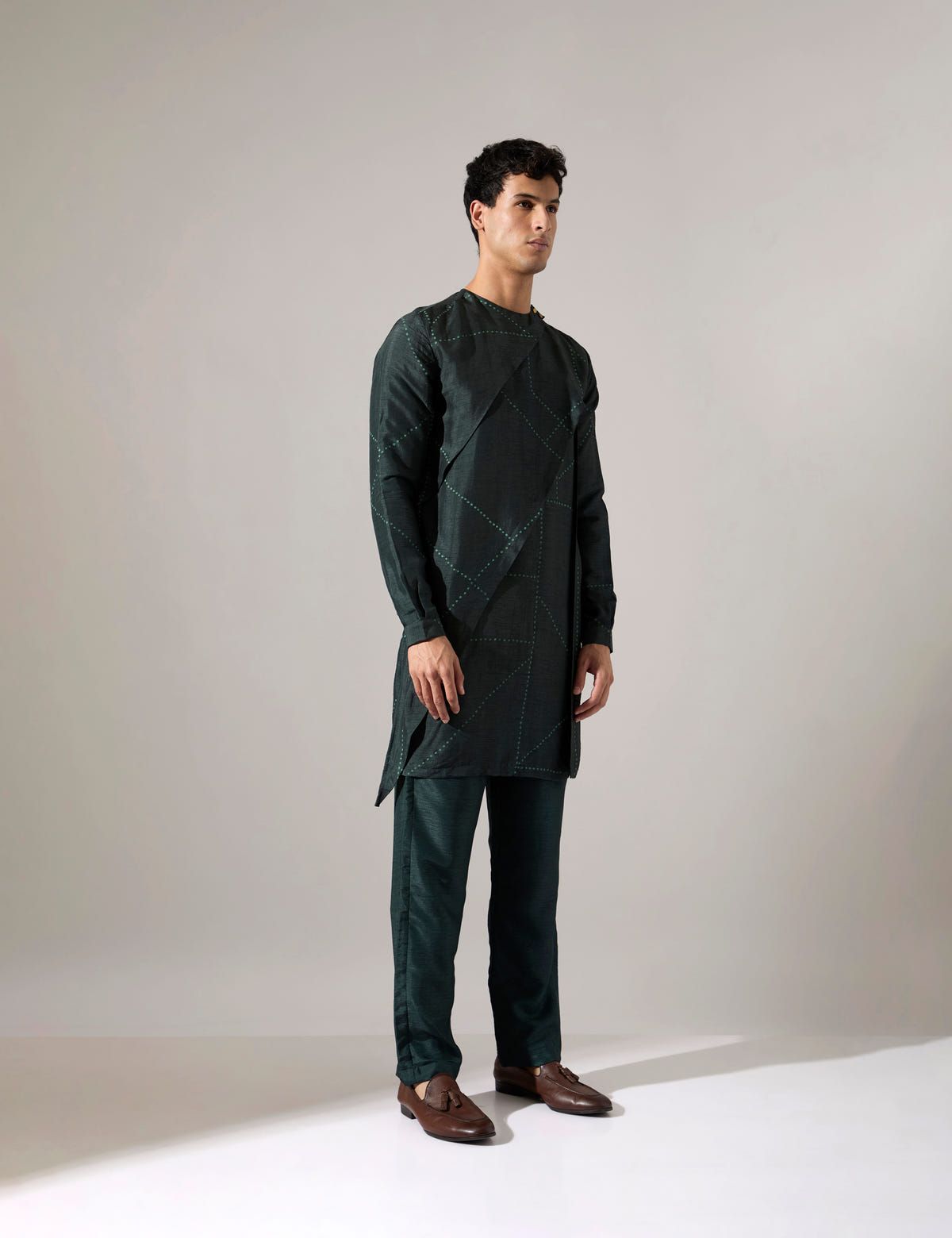 Rob Riplee Kurta Set - Forest - image 1