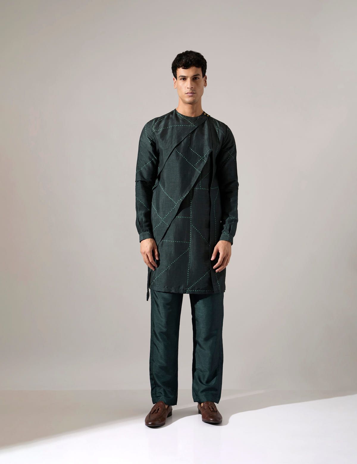 Rob Riplee Kurta Set - Forest - image 2