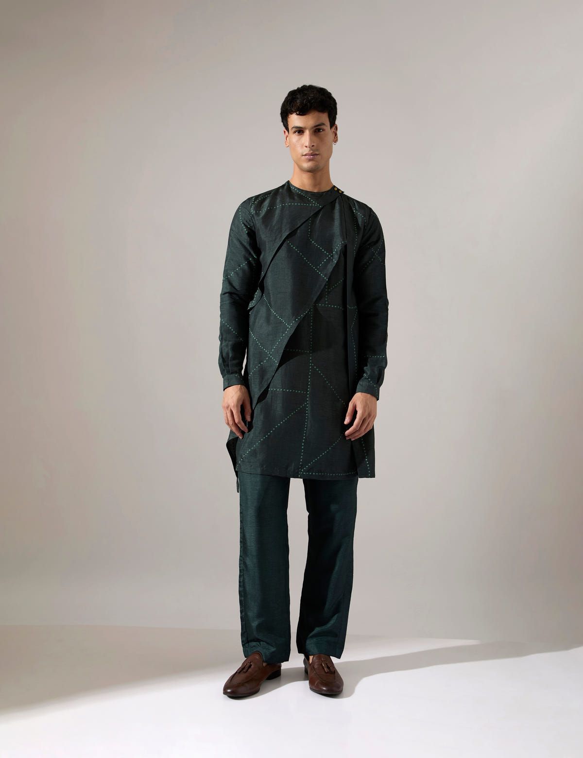 Rob Riplee Kurta Set - Forest - image 5