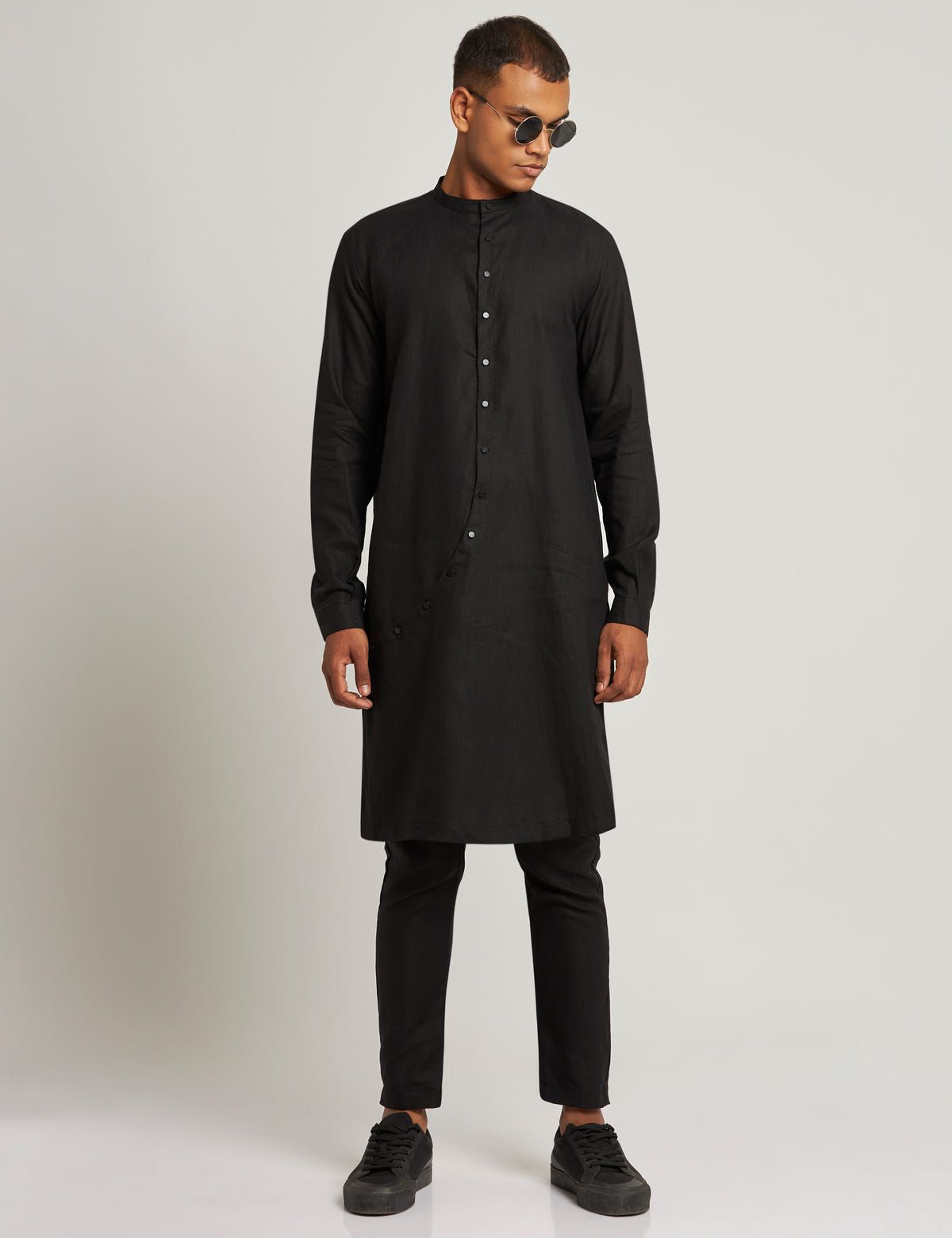 SIWAN KURTA - BLACK - image 4