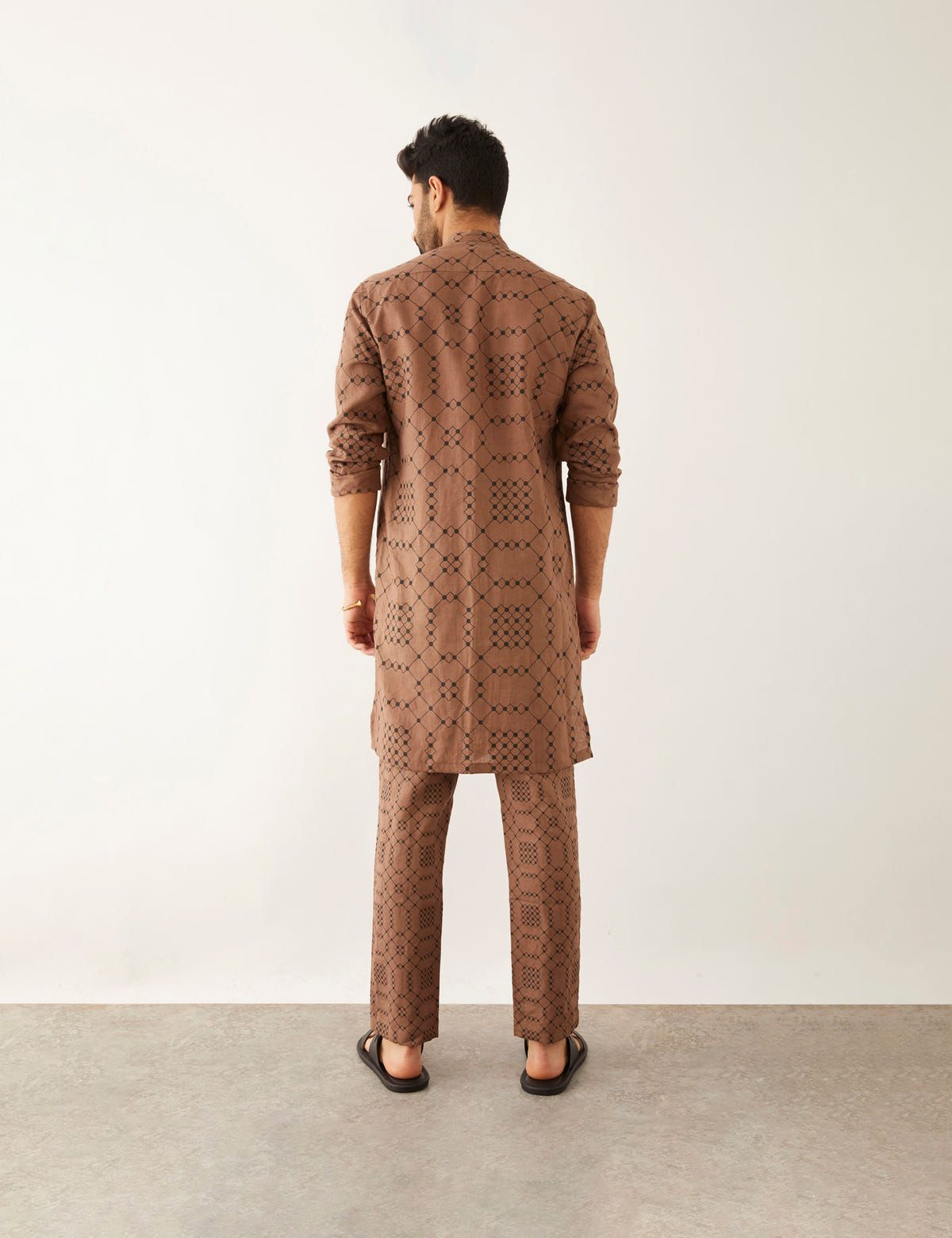SIMO BALANCE KURTA - BROWN - image 3