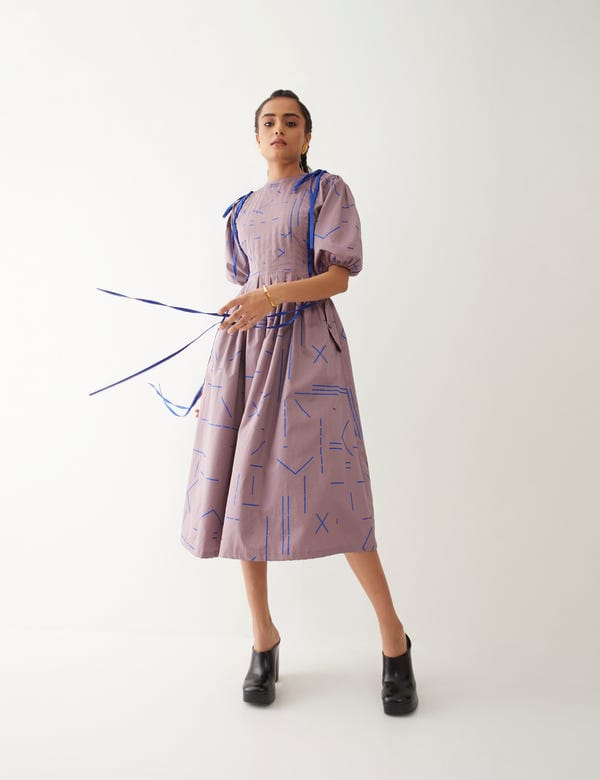 SON OF A NOBLE - SNOB — SIRA DRESS - ORCHID