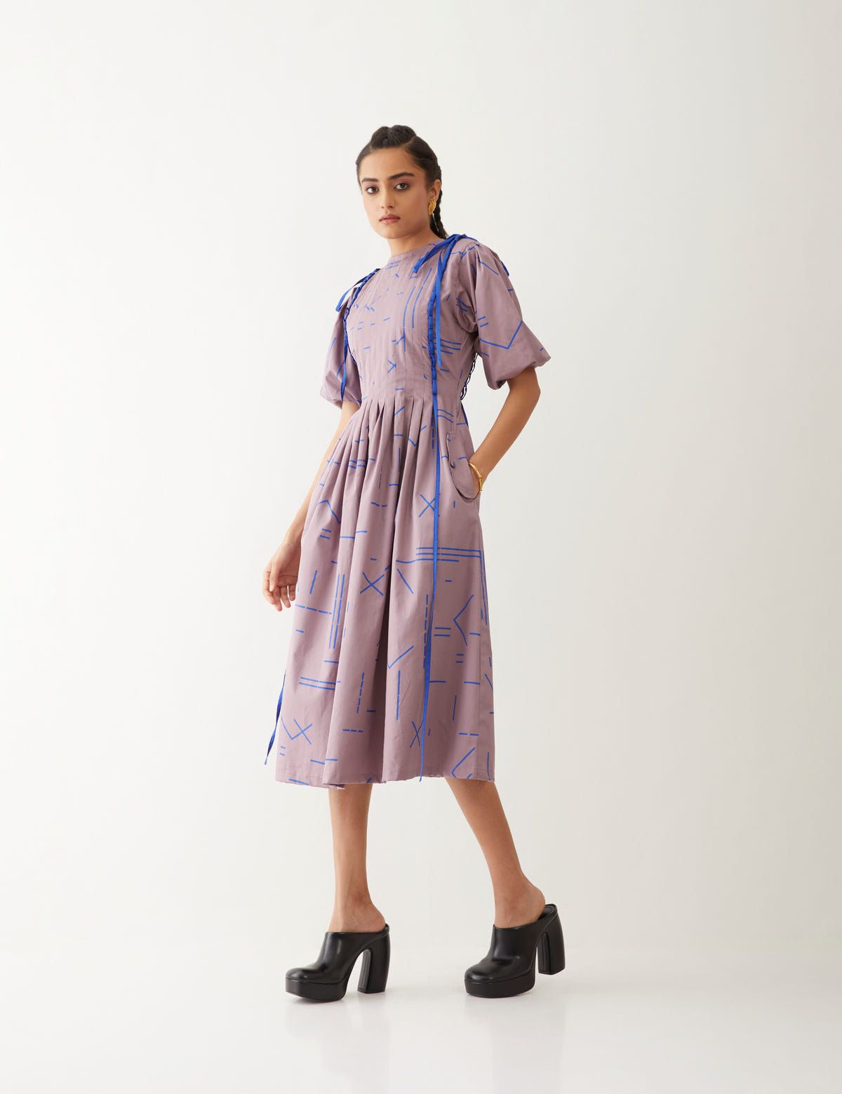 SIRA DRESS - ORCHID - image 3
