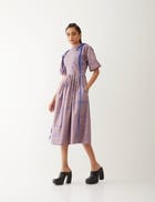 SIRA DRESS - ORCHID view 3