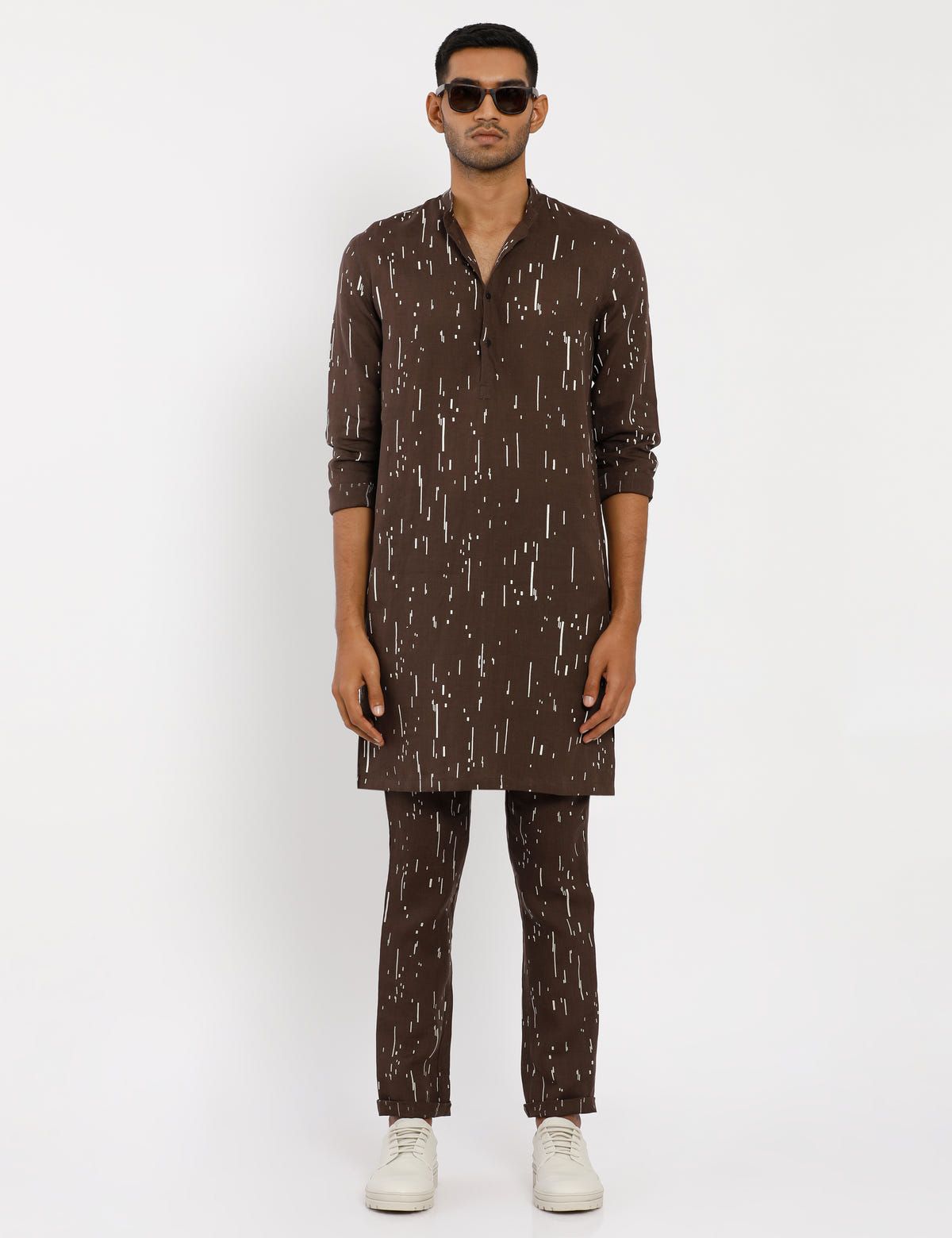 SHERWOOD KURTA SEASONS - BROWN - image 1
