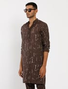 SHERWOOD KURTA SEASONS - BROWN view 3