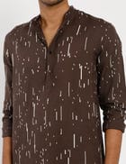 SHERWOOD KURTA SEASONS - BROWN view 6