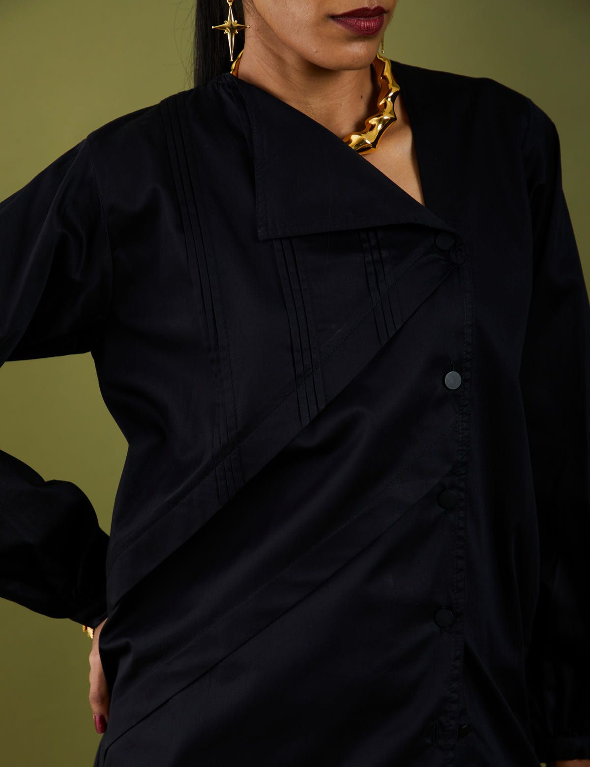 VOLA SHIRT - BLACK - image 5