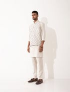 CHECKER BANDI - IVORY view 2