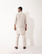 CHECKER BANDI - IVORY view 4