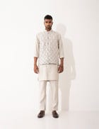 CHECKER BANDI - IVORY view 6