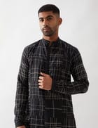 LUCAS KURTA SET - BLACK view 2