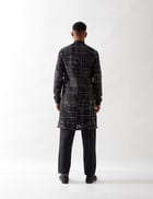 LUCAS KURTA SET - BLACK view 4