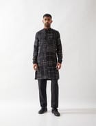 LUCAS KURTA SET - BLACK view 6