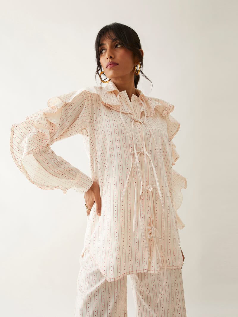 TORI SHIRT- OFF WHITE