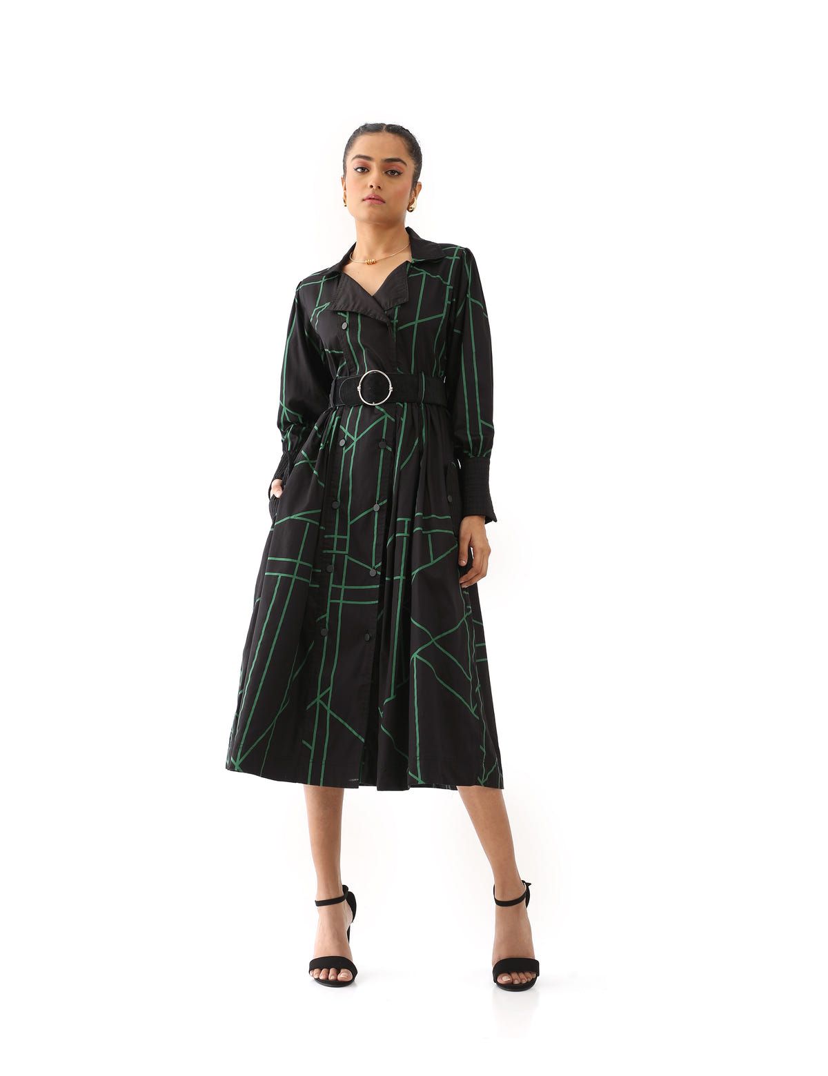 MILO DRESS - BLACK - image 1